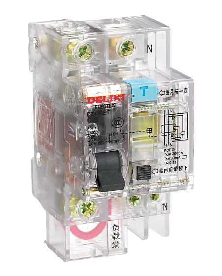 DZ47LET透明漏电保护断路器(图1)